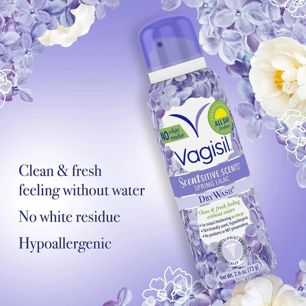 Vagisil Spray Lavado En Seco Intimo Femenino, Spring Lilac - Image 2