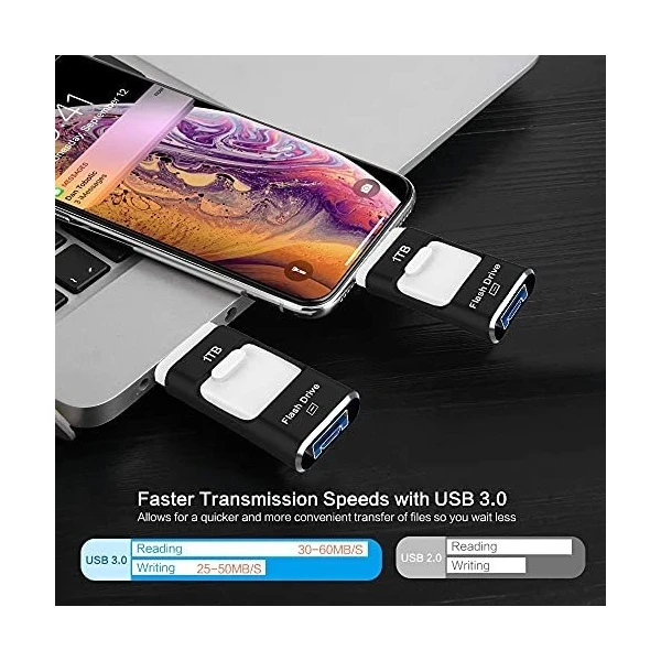 Unidad Flash Drive 1 Tb Usb Sttarluk 3.0 Color Black - 1tb Liso - Image 4