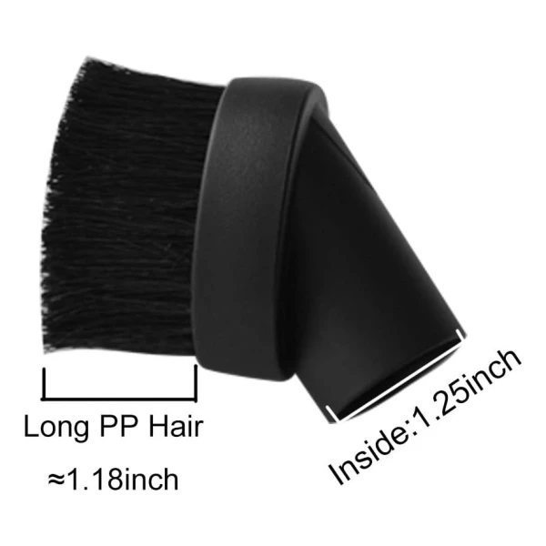 Ez Spares Repuestos Para Aspiradora Universal 3.2cm 4 Piezas Color Negro - Image 2