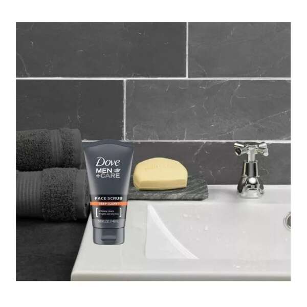 Dove Limpiador Facial Exfoliante Man-care 148ml - Image 3