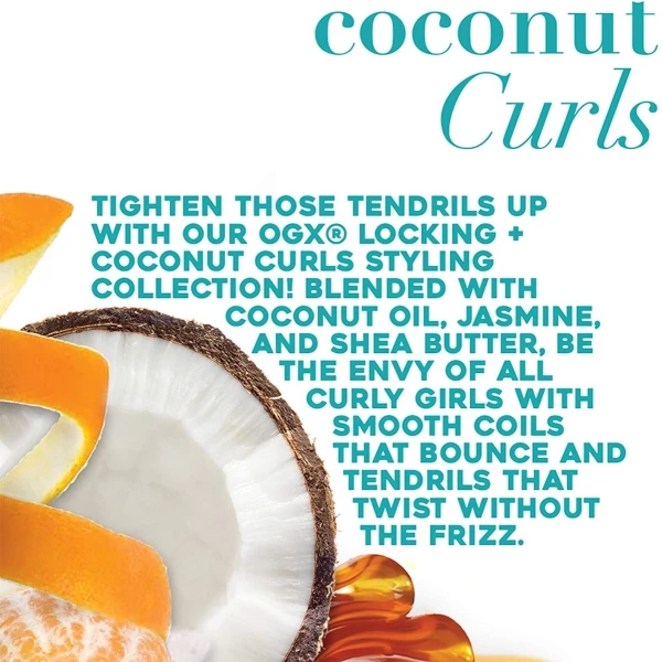 Ogx - Locking + Coconut Curls - Crema De Acabado Para Rizos - Image 2
