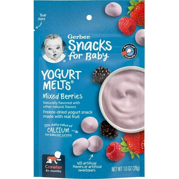 Gerber Snacks Variados Para Bebes Yogurt,lil Crunchies,puffs - Image 2