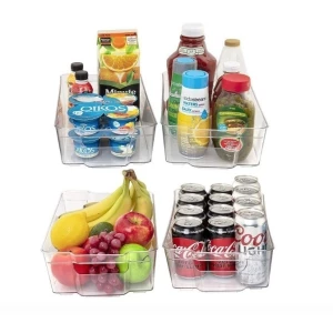 Contenedor Organizador Para Refrigerador Jinamart 4 Unid