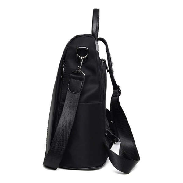 Mochila Multifuncional Larga Capacidad Antirrobo Impermeable Color Negro - Image 3