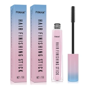 Funan Barras Para Acabado De Cabello Pequeñas Y Rotas 2 Pack