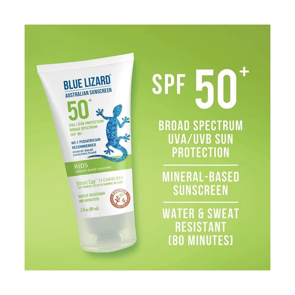 Blue Lizard Protector Solar Kids Con Óxido Zinc Spf 50+ 89ml - Image 2