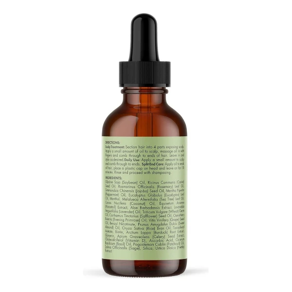 Mielle Organics Fortalecedor Cabello Con Biotina Y Romero - Image 2