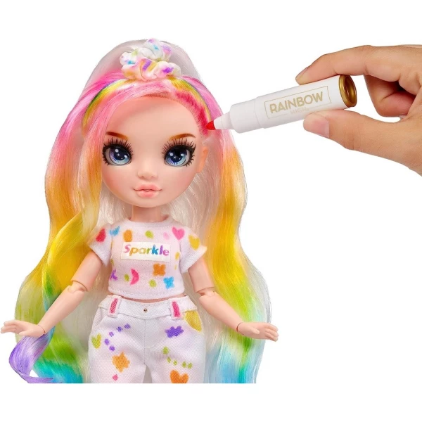 Muñeca De Moda Rainbow High Crea Y Colorea - Image 3