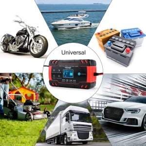 Cargador Batería Para Coche, 12 V/8 A, 24 V/4 A, Inteligente - Image 2