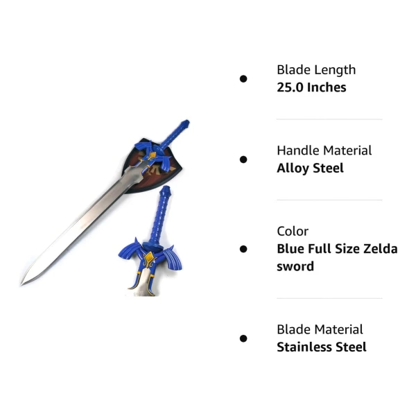 The Legend Of Zelda Twilight Princess Espada Maestra C/placa - Image 5