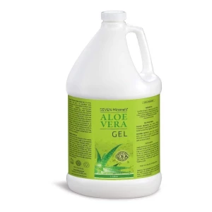 Gel Orgánico Aloe Vera De Tamaño De 128 Oz 100% Sin Xantano