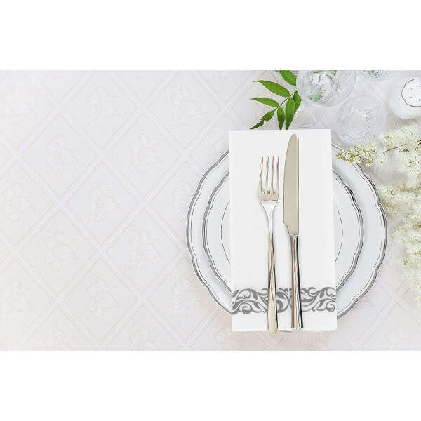 Party Bargains Papel Desechable Con Tacto De Lino 200 Piezas - Image 3