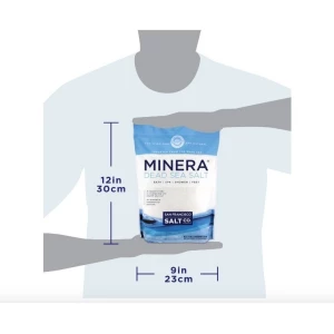 Minera Sal Mar Muerto 5lb Para Bañar, Pies, Spa Fragancia Mineral Metalico Natural - Image 3