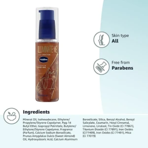 Vaseline Illuminate Me Líquido Corporal Con Destellos 97ml - Image 4