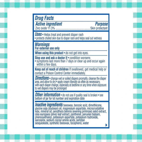 Crema Protectora Para Bebés, Balmex Con Óxido De Zinc 16 Oz. - Image 3