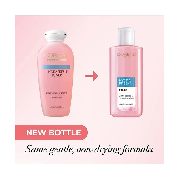 L'oreal Paris Hydrafresh Tonico Facial Sin Alcohol - 2 Pack Tipo De Piel Todo Tipo De Piel - Image 5