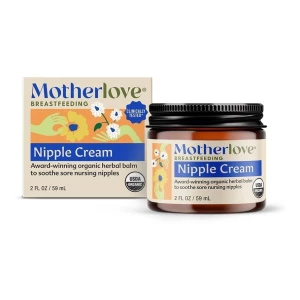 Motherlove Crema Para Pezones Bálsamo Orgánico Sin Lanolina