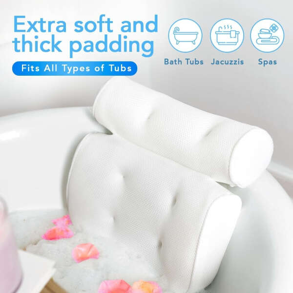 Basic Concepts - Almohada De Lujo Para Bañera Spa O Tina - Image 4