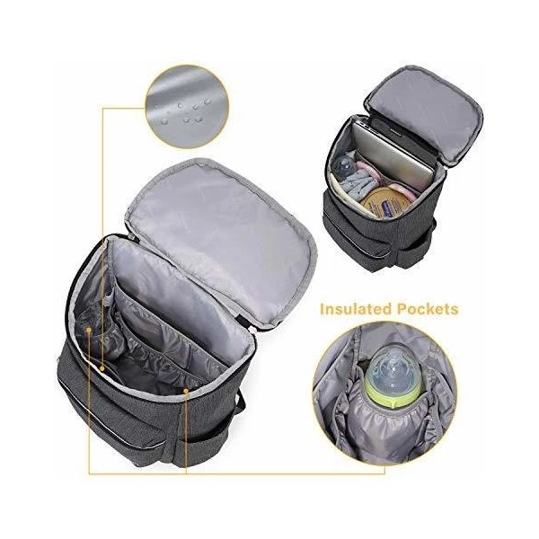Mama Mochila Ligera Para Pañales Con Cambiador Bolsillo Ais - Image 3