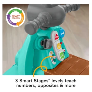 Fisher-price - Scooter De Montar Para Niños Pequeños Color Verde Claro - Image 4