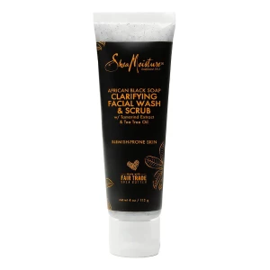 Sheamoisture Limpiador Y Exfoliante Facial Para Aclarar Piel Tipo De Piel Todo Tipo De Piel