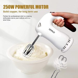 Batidor Mezclador Eléctrico Con Botón De Expulsión Fácil - Image 4