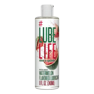 Lubricante De Sabores Vaginal Y Anal 240ml - Lube Life Sabor Watermelon