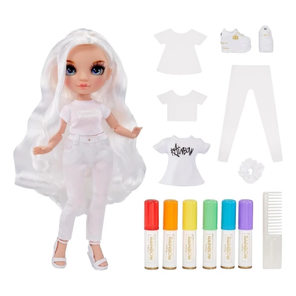 Muñeca De Moda Rainbow High Crea Y Colorea - Image 2