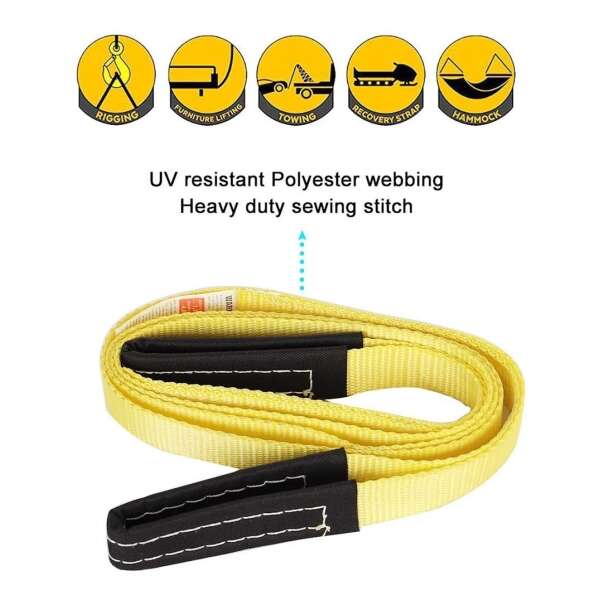 Correas De Remolque Y Elevaciónde 2 Un. 1 In X 8 Ft, Xstrap - Image 3
