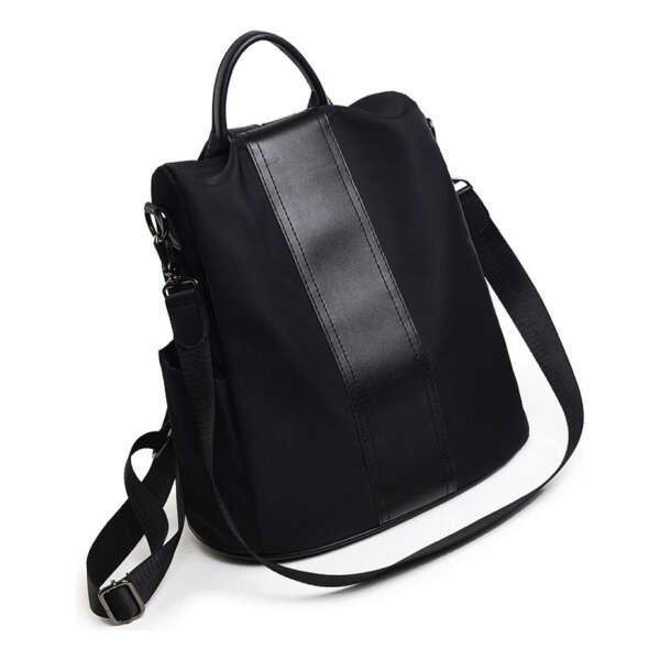 Mochila Multifuncional Larga Capacidad Antirrobo Impermeable Color Negro - Image 2