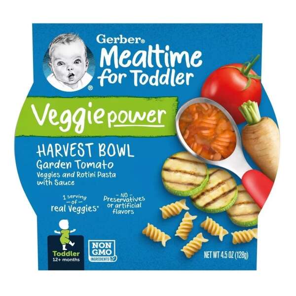 Gerber Pasta Fusilli Con Verduras Para Niños 4pack 128gr C/u - Image 2