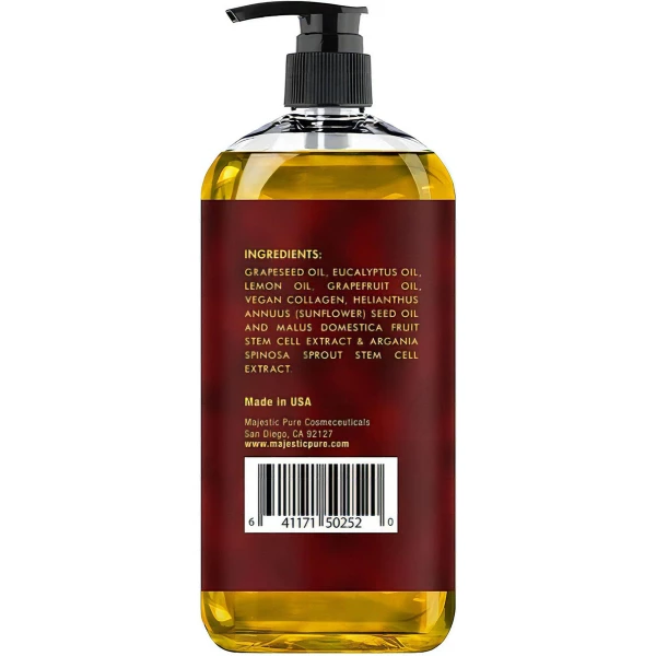 Aceite Para Masaje Anticelulítico Majestic Pure 236ml Tipo De Envase Botella - Image 2