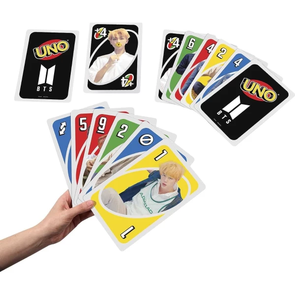 Juego De Cartas Giant Uno, Cartas Gigantes [edición Bts] - Image 5