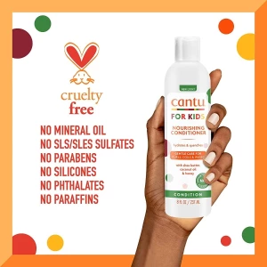 Cantu Kids Acondicionador Para Niños Cabello Rizado 237ml - Image 5