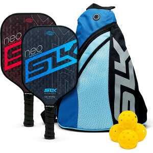 Slk Juego Raquetas Pickleball De Polímero Neo By Selkirk Color Negro