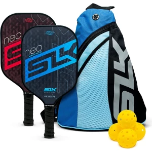 Slk Juego Raquetas Pickleball De Polímero Neo By Selkirk Color Negro