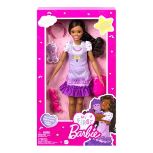 Barbie Mi Primera Barbie Muñeca Cabello Negro Con Puddle - Image 5