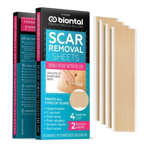 Biontal Hojas De Silicona Para Eliminar Cicatrices Ultrafina