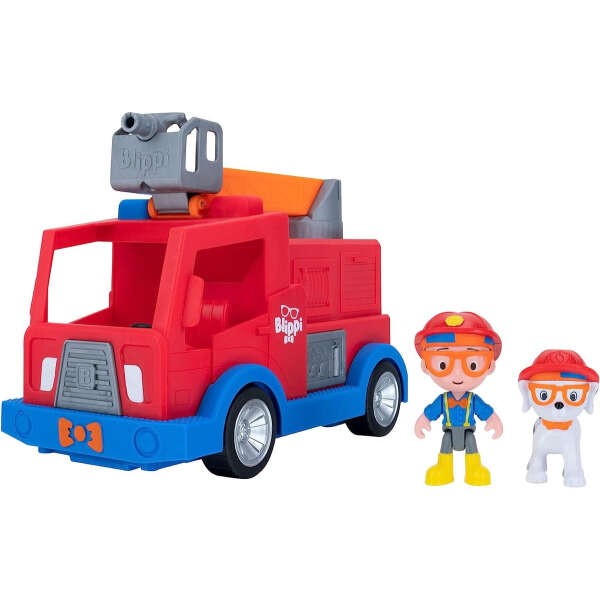 Blippi Juego De Bomberos, Incluye Figura De Bombero Color Camión De Bombero - Image 2