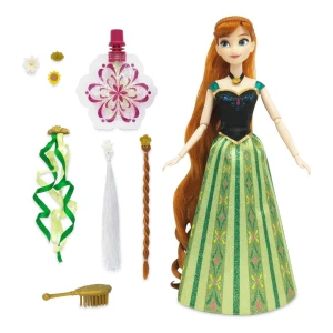 Disney Tienda - Personaje De Anna Hair Play Doll - 28 Cm