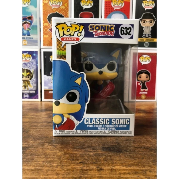 Funko Pop Sonic The Hedgehog Classic Sonic #632 - Image 3