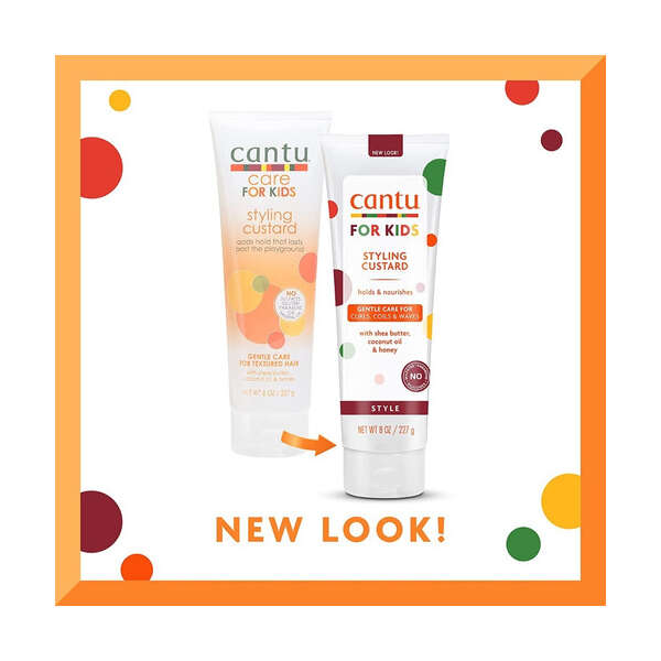Cantu Kids Styling Custard Crema Rizos Manteca Karité 227gr - Image 2