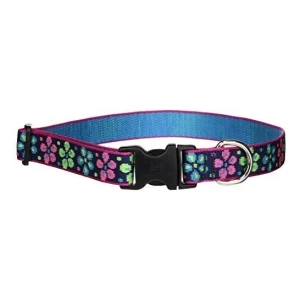 Lupin De 1 Pulgada Flower Power Collar De Perro Ajustable Pa - Image 2