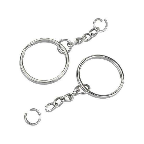 Kingfo - Llavero Con Cadena Y Anillos De Saltar 100 Unidades - Image 5