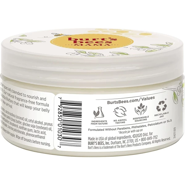 Para Abdomen Burt's Bees Mama Bee Mantequilla Para El Vientre En Pote 184.2g - Image 4