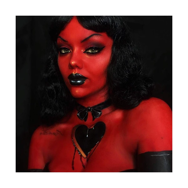 Base De Maquillaje En Cremoso Mehron Mehron Fantasy Fx Mehron Tono Rojo - 30ml 1.76oz - Image 5