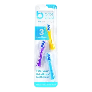 Britebrush - Cabezal De Cepillo Dental Repuesto (3 Unidades)