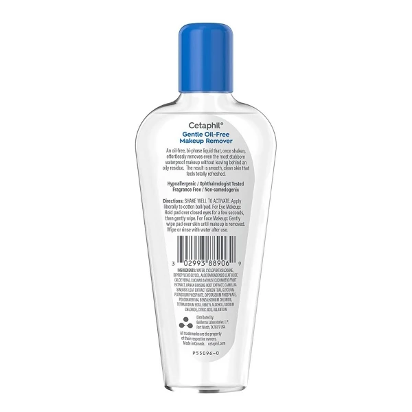 Removedor De Maquillaje Cetaphil Gentle Oil-free 177ml - Image 2
