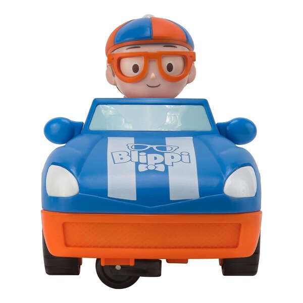 Blippi Racecar Vehículo A Control Remoto C/ Sonidos Original Color Azul - Image 2