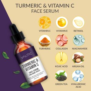 Valitic Suero De Cúrcuma Y Vitamina C Para Manchas Oscuras Momento De Aplicación Día/noche Tipo De Piel Todo Tipo De Piel - Image 4